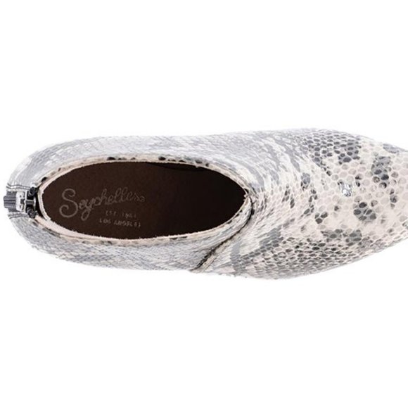 Seychelles Python-Embossed  Leather Bootie 8 - Picture 5 of 13